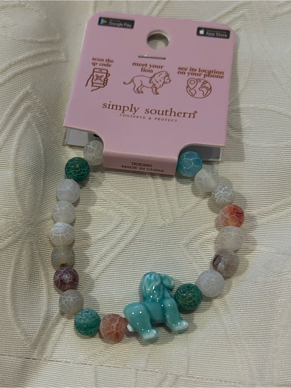 SIMPLY SOUTHERN LION TRACKER JEWELRY BRACELET